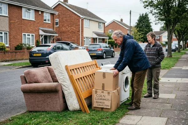 Curbside items ready for discounted collection